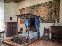 Schlafzimmer_Chateau_Chaumont_sur_loire