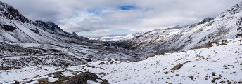 Gegend Flüelapass mit Blick nach Norden