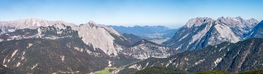 Seefelder_Joch_Blick_Norden_Mittenwald