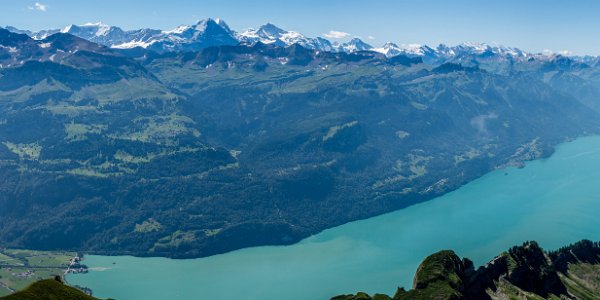 Brienzer Rothorn Blick Zenturm Eiger Mönch Jungfrau