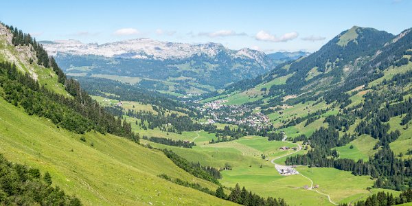 Gegend Emmensprung Blick Sörenberg